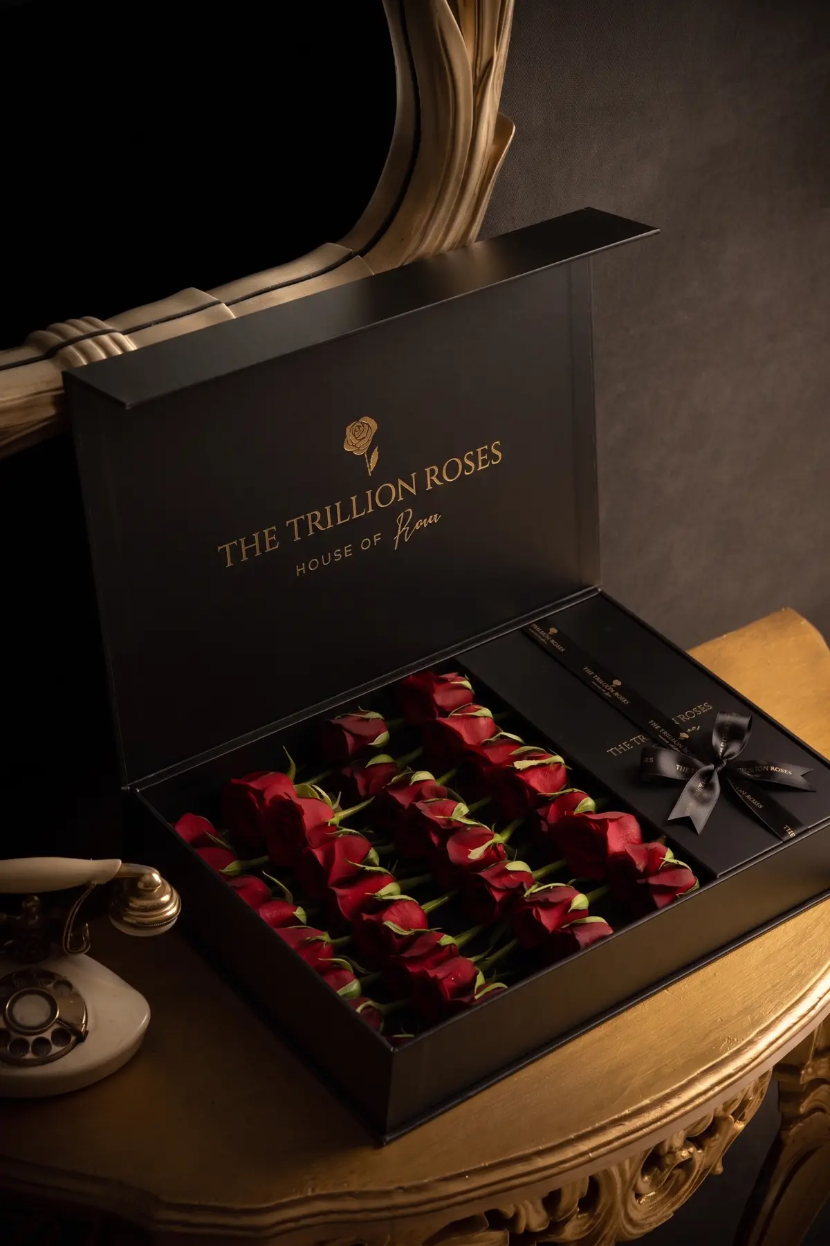 Blossom Blush Black Box - Red