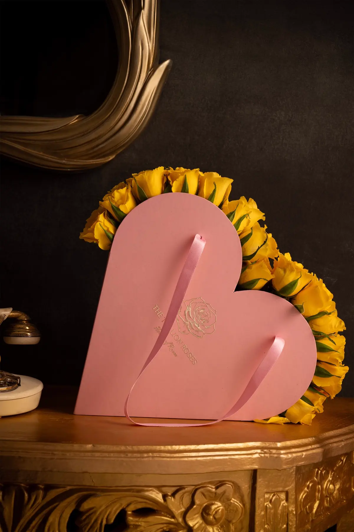 Pink Hanging Heart Box view 5