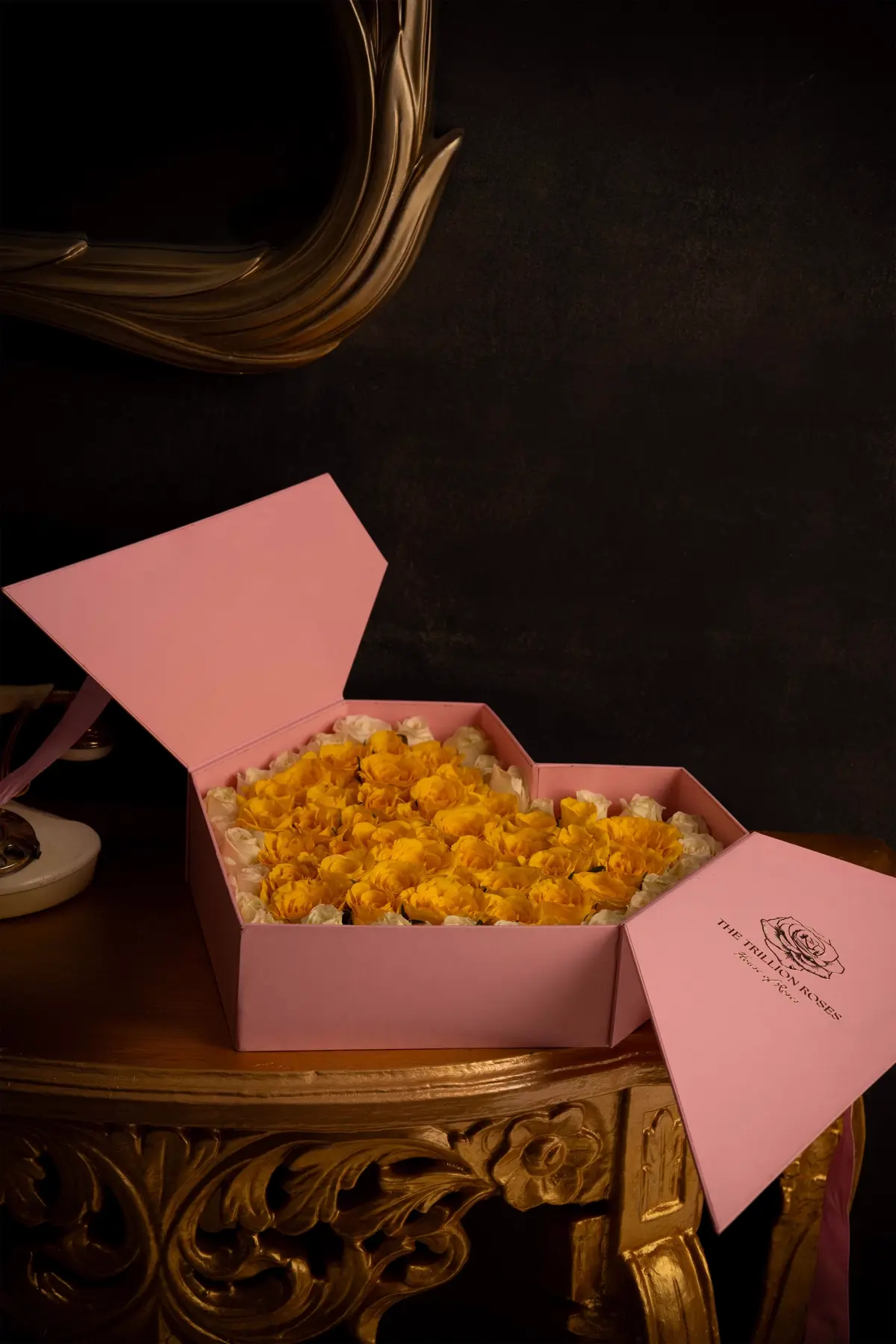 Pink Heart Flap Box view 5